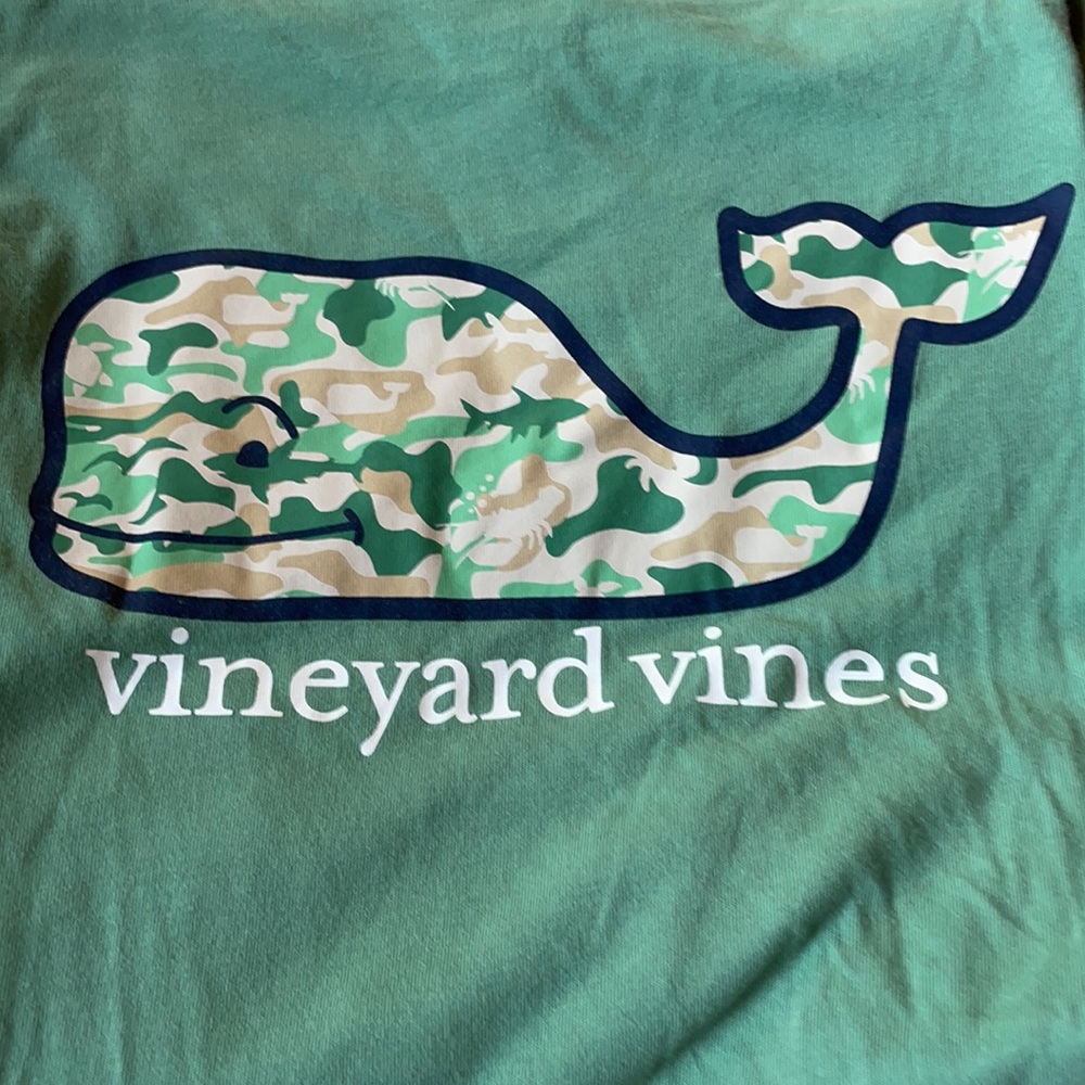 Vineyard vines camouflage whale t shirt
